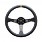 OMP Leather Yellow Steering Wheel