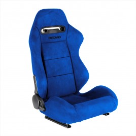 Recaro racing seats alcantar blue