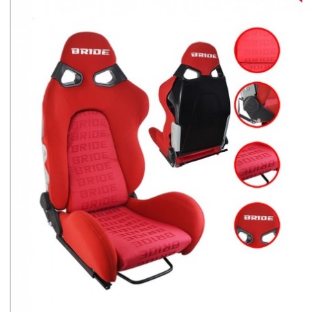 Bride racing seats red Coupe