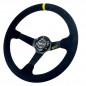 SOARCO Yellow Steering Wheel Alcantara