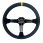 SOARCO Yellow Steering Wheel Alcantara