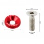 RED Car Screw Bonnet Gasket