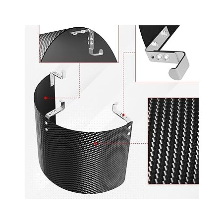 Air Filter Cover Carbon Look