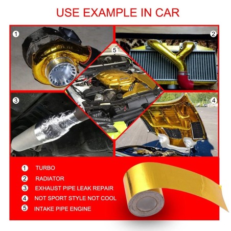 Thermal Tape Reflect A GOLD - Heat Reflective Tape