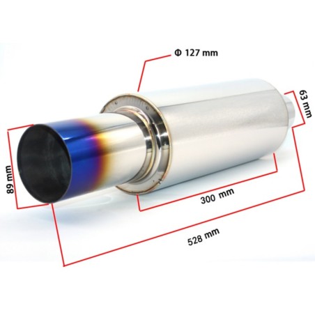 HKS 2.5 Inch Muffler