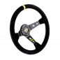 OMP Yellow Steering Wheel