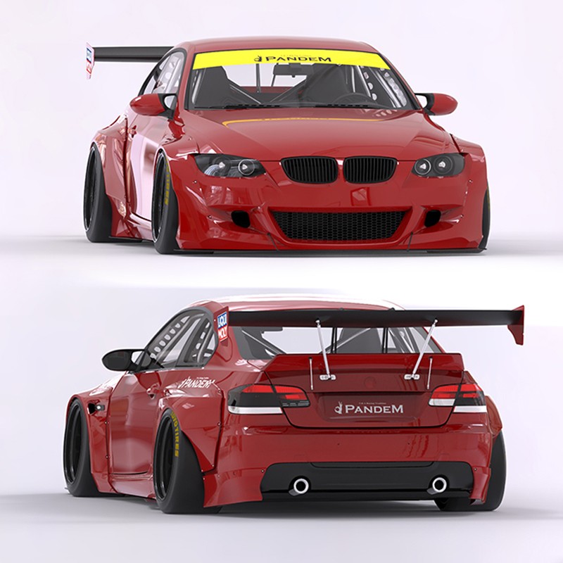 Bmw E Facelift Coupe Pandem Style Wide Body Kit Bmw Wide Body | Sexiz Pix